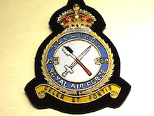 260 Squadron RAF KC wire blazer badge - Click Image to Close